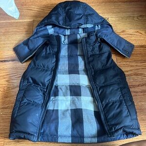 Children’s Burberry reversible puffer vest